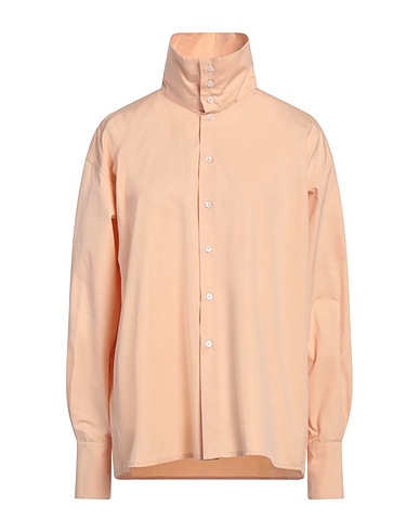 FABIANA FILIPPI Solid colour shirts & blouses Apricot 100% Cotton