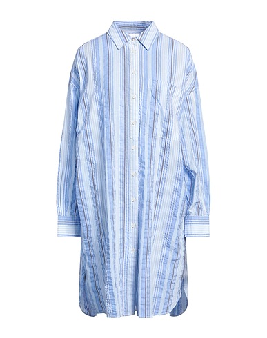 REPLAY Chemise à rayures 94% Coton, 6% Lin