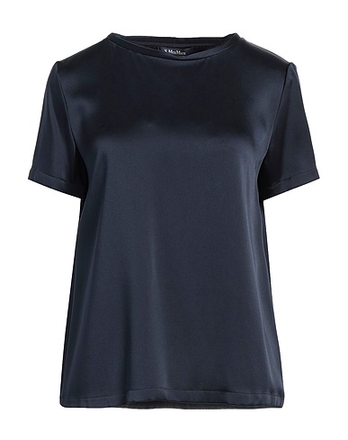 'S MAX MARA Top Marineblau 64% Acetat, 36% Viskose