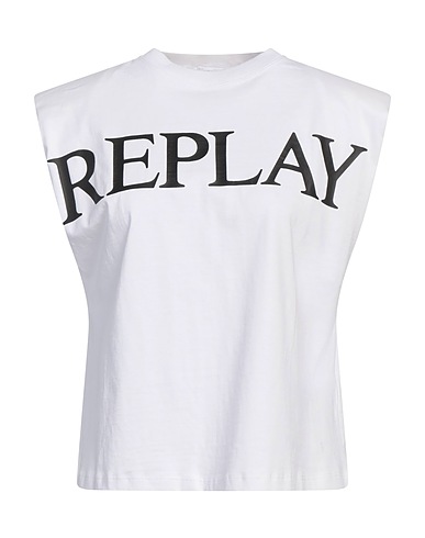 REPLAY T-shirt White 100% Cotton