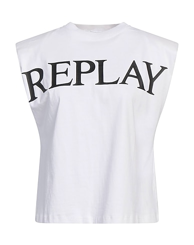 REPLAY T-shirt BIANCO 100% Cotton