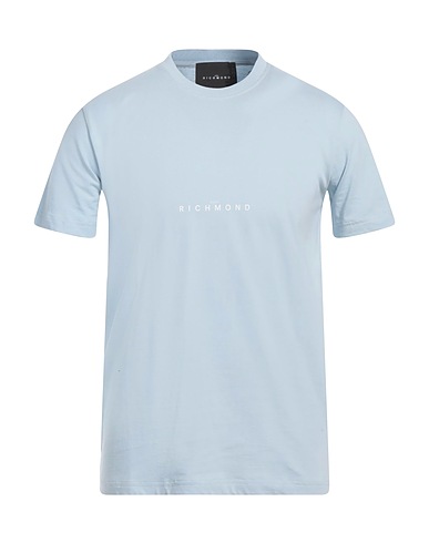 JOHN RICHMOND T-shirt Sky blue 100% Cotton