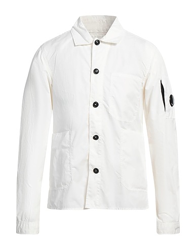 C.P. COMPANY Solid colour shirt White 100% Polyamide