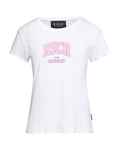JOHN RICHMOND T-shirt White 95% Cotton, 5% Elastane
