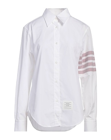 THOM BROWNE Shirts White 100% Cotton