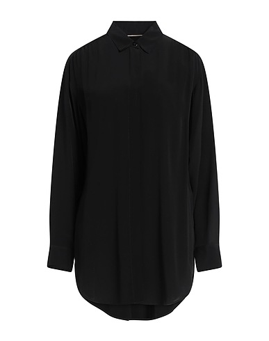 BOSS Camicie e bluse tinta unita Nero 64% Acetato, 36% Viscosa
