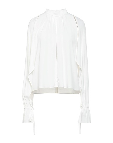 PINKO Top White 69% Acetate, 31% Silk