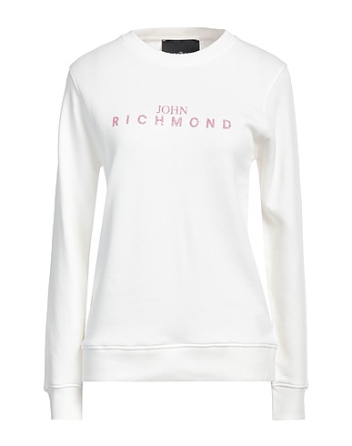 JOHN RICHMOND Sweatshirt White 100% Cotton