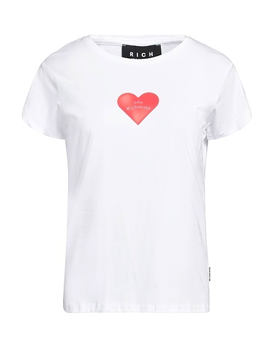 JOHN RICHMOND T-shirt White 95% Cotton, 5% Elastane