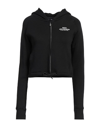 JOHN RICHMOND Felpa Nero 100% Cotone