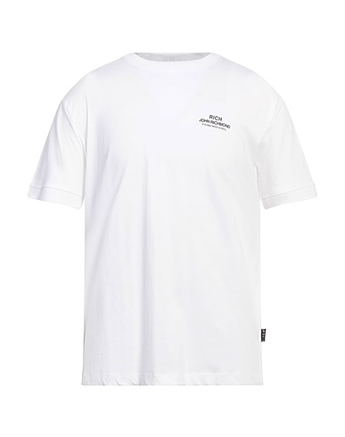 JOHN RICHMOND Basic T-Shirt White 100% Cotton