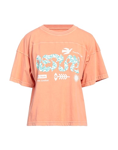 REPLAY T-shirt Salmon pink 100% Cotton
