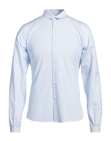 BERGFABEL Camicia a righe Celeste 100% Cotone