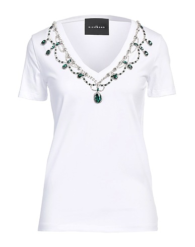 JOHN RICHMOND T-shirt White 100% Cotton