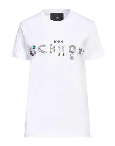 JOHN RICHMOND T-shirt Bianco 100% Cotone