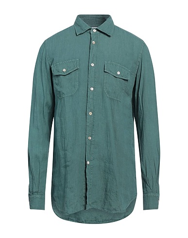BOGLIOLI Linen shirt VERDE SALVIA 100% Linen