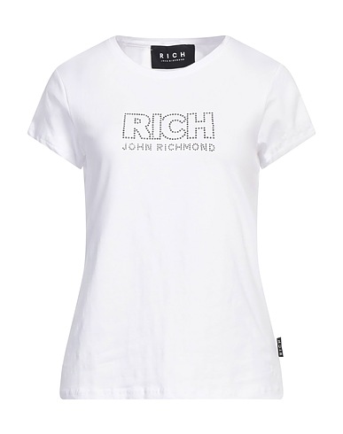 JOHN RICHMOND Ｔシャツ ホワイト コットン 95% / ポリウレタン 5%