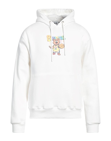 BERNA Hooded sweatshirt White 65% Cotton, 35% Polyester