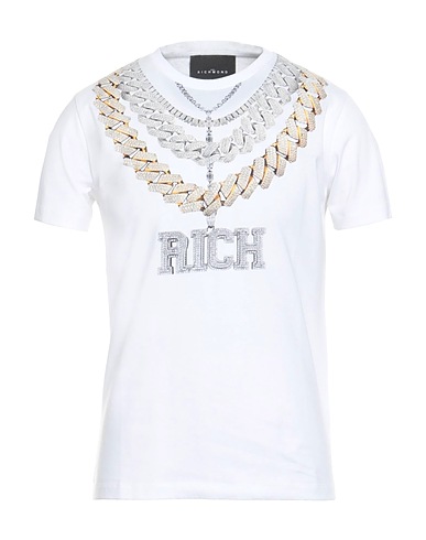 JOHN RICHMOND T-shirt White 100% Cotton
