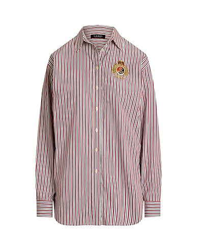 LAUREN RALPH LAUREN Striped shirt RELAXED FIT STRIPED BROADCLOTH SHIRT
 Navy blue 100% Cotton