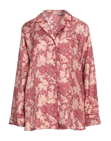 MASSIMO ALBA Шелковые рубашки и блузки BORDEAUX 100% Шелк