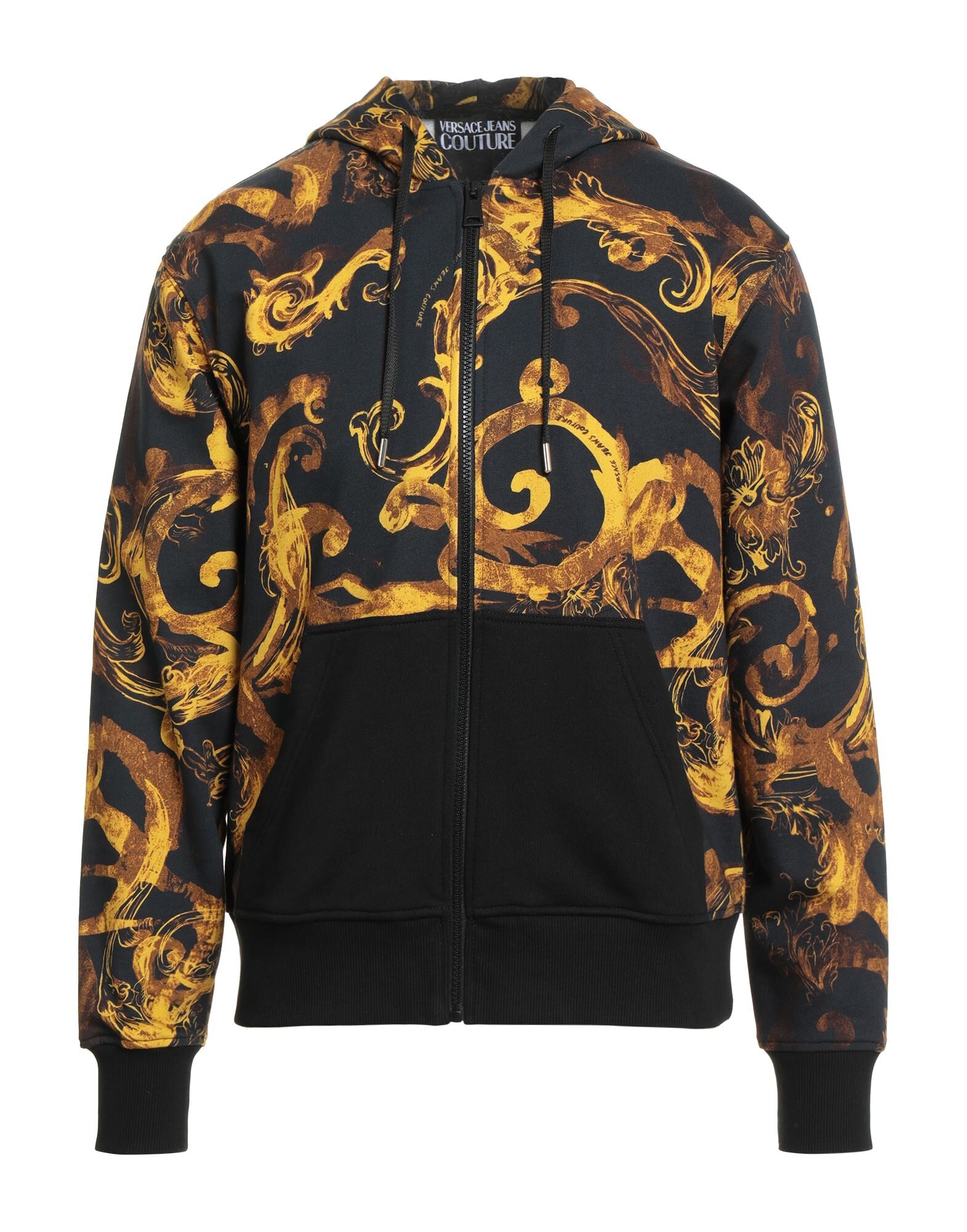 VERSACE JEANS COUTURE | Black Men's Sweatshirt | YOOX