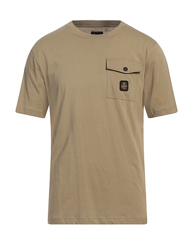 REFRIGIWEAR T-shirt Khaki 100% Cotton