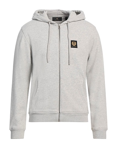 BELSTAFF Felpa Grigio chiaro 100% Cotone, Elastan