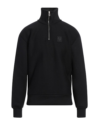 BELSTAFF Толстовка Чёрный 100% Хлопок