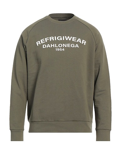 REFRIGIWEAR Sweatshirt Military green 100% Cotton