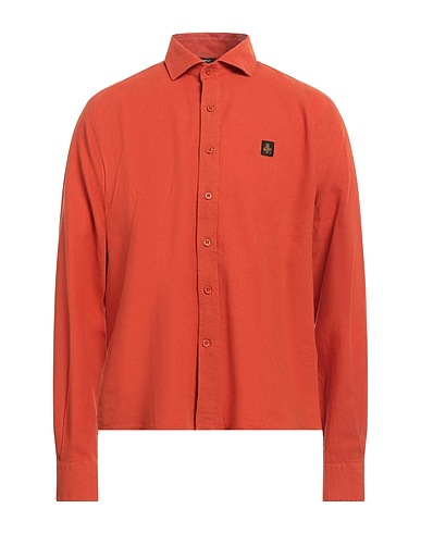 REFRIGIWEAR Solid colour shirt 50% Cotton, 50% Linen