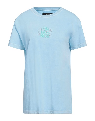 REPLAY T-shirt Sky blue 100% Cotton