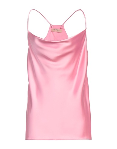 TWINSET Top Pink 100% Polyester