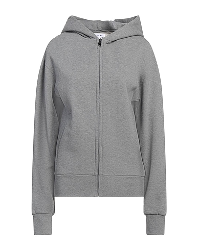 REPLAY Hooded track jacket  Grey 100% Cotton