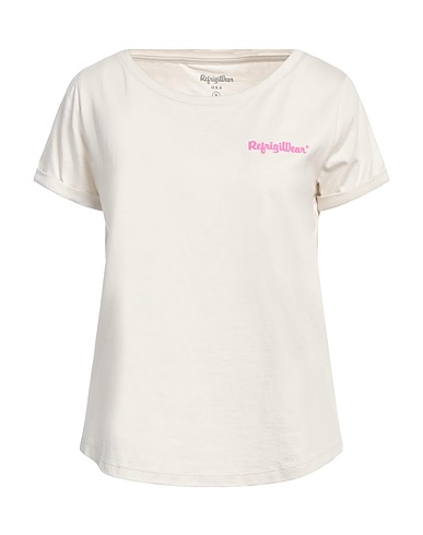 REFRIGIWEAR T-shirt Blanc cassé 50% Coton, 50% Modal