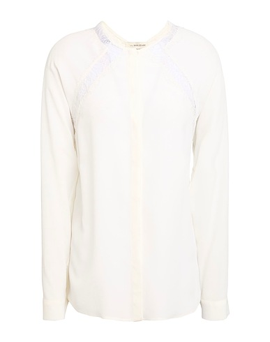 ANNA MOLINARI Solid colour shirts & blouses 85% Acetate, 15% Silk
