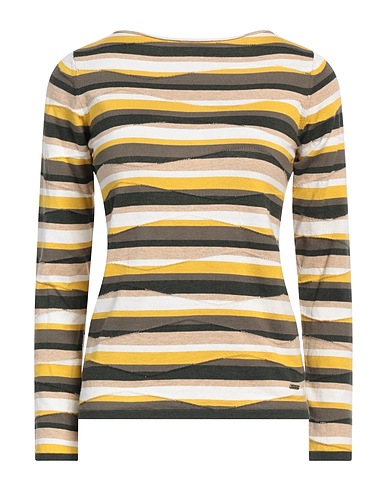 WOOLRICH Jumper Mustard 100% Cotton