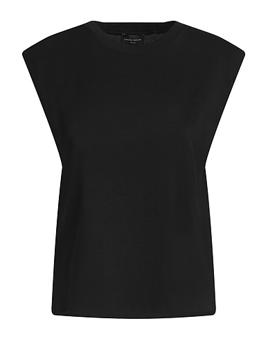 ROBERTO COLLINA Basic T-shirt Black 100% Cotton