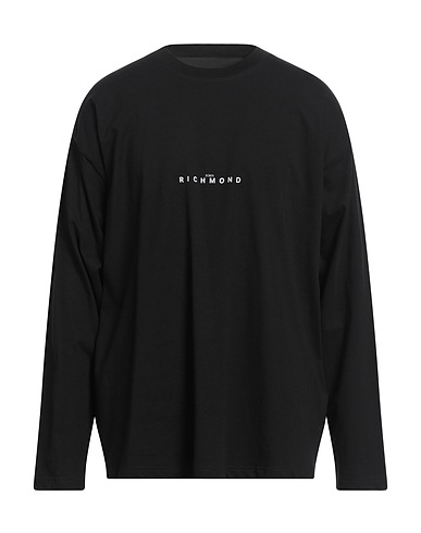 JOHN RICHMOND T-Shirt Schwarz 100% Baumwolle