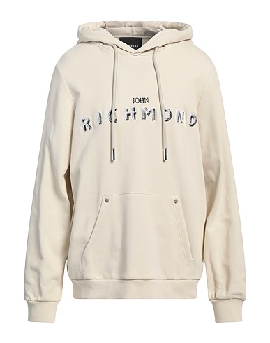 JOHN RICHMOND Hooded sweatshirt Beige 100% Cotton