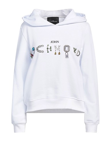 JOHN RICHMOND Sweatshirt BIANCO 100% Cotton, Elastane