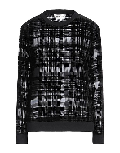 REPLAY Top Black 80% Viscose, 20% Polyamide
