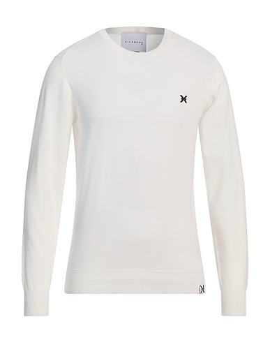 RICHMOND X Pullover Bianco 100% Cotone