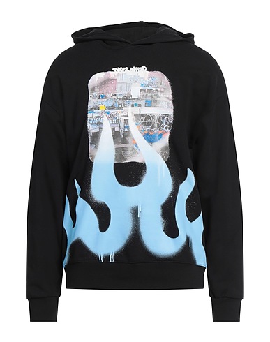 DISCLAIMER Hooded sweatshirt Black 100% Cotton