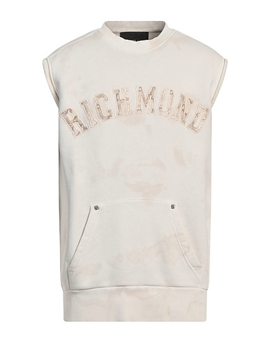 JOHN RICHMOND Sweatshirt Ivory 100% Cotton