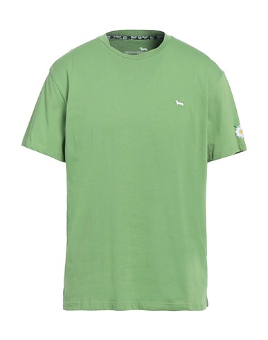 HARMONT & BLAINE T-shirt Green 100% Cotton