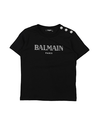 BALMAIN T-shirt Black 100% Cotton