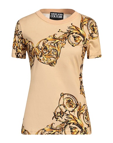 VERSACE JEANS COUTURE T-shirt Sabbia 100% Cotone