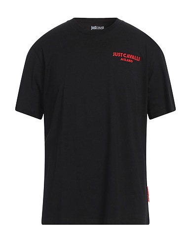 JUST CAVALLI T-shirt Black 100% Cotton