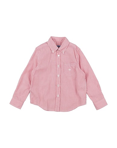 JACOB COHЁN Patterned shirt Brick 100% Cotton